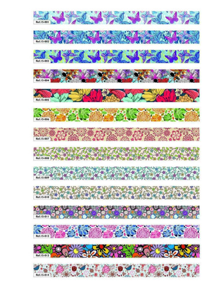 BANDES EN CUIR, MOTIFS DIVERS