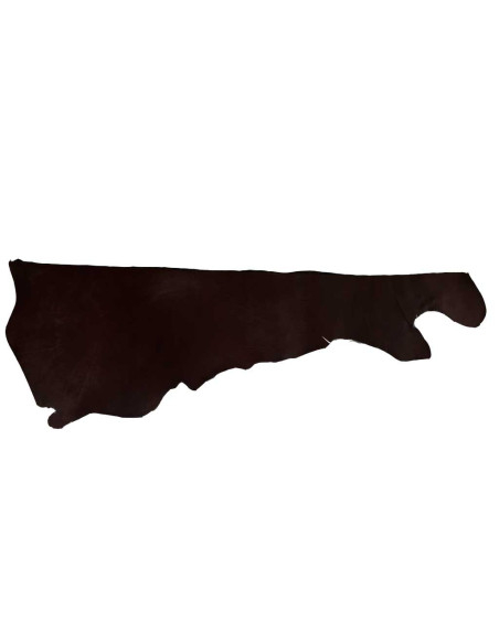 Barriga de couro. Vaqueta