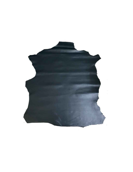 Cuir nappa en BLEU MARINE