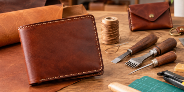 Cómo hacer una cartera de cuero paso a paso y otros accesorios artesanales