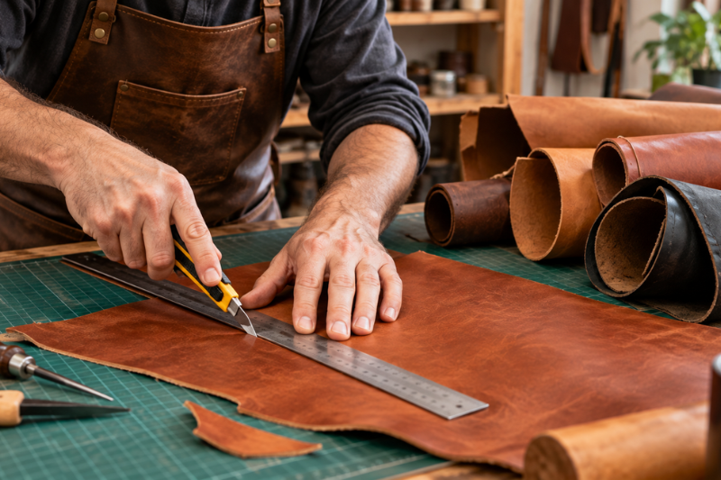 Cómo hacer una cartera de cuero paso a paso y otros accesorios artesanales